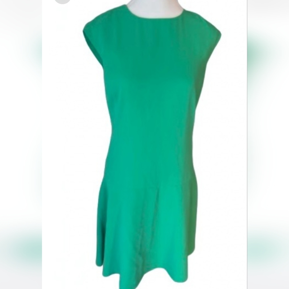Lauren Ralph Lauren Sleeveless Midi Dress in Green Size 4